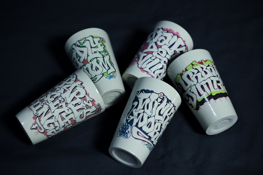 Tasses à thé urbaine